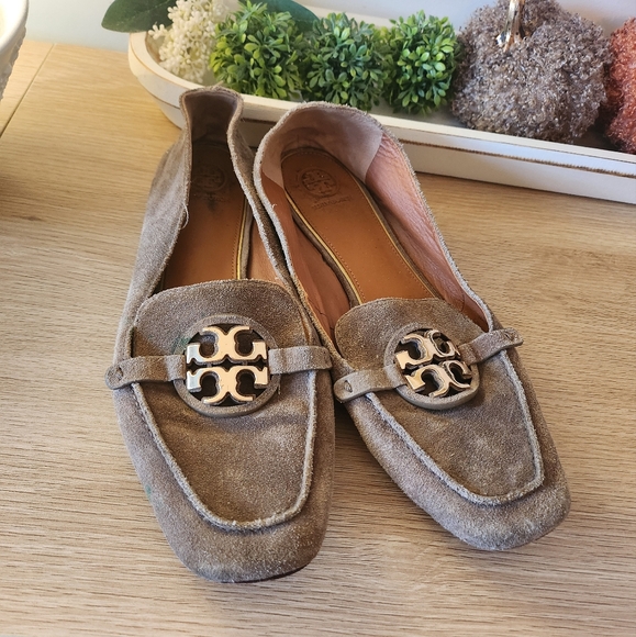 Tory Burch Suede Loafers- Miller - Picture 4 of 5